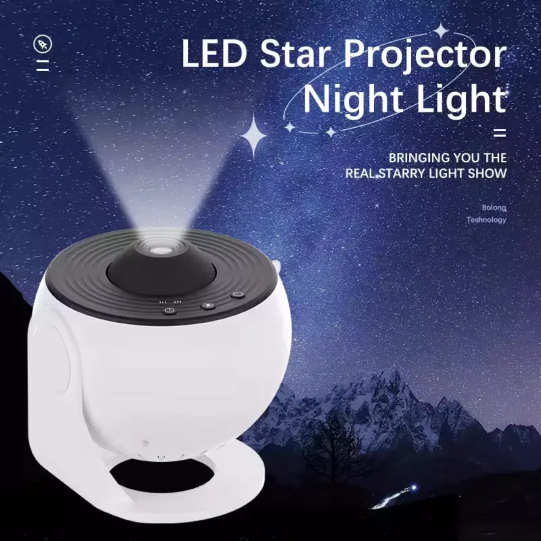Globe Star Projector – Home décor planetarium-style lighting – 13-in-1 – 4K HD resolution – USB-powered LED projection of meteors and galaxies – perfect for Christmas and relaxing night ambiance.